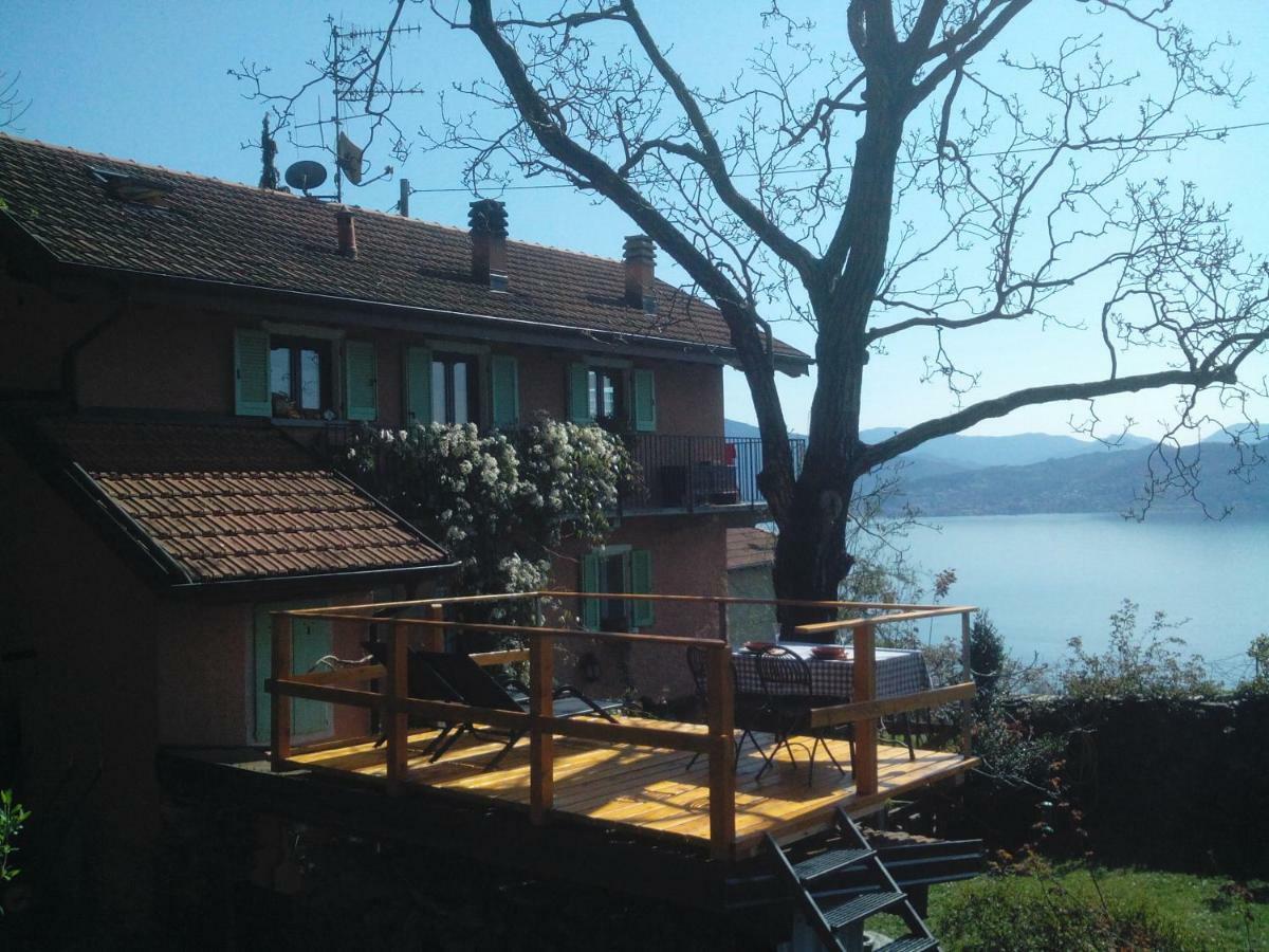 La Vecchia Casa Rosa Apartment Cannero Riviera Ngoại thất bức ảnh