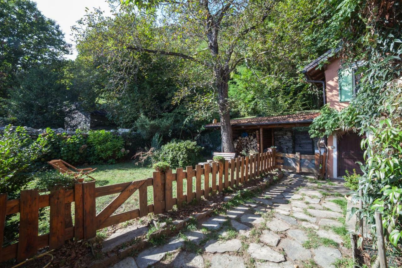 La Vecchia Casa Rosa Apartment Cannero Riviera Ngoại thất bức ảnh